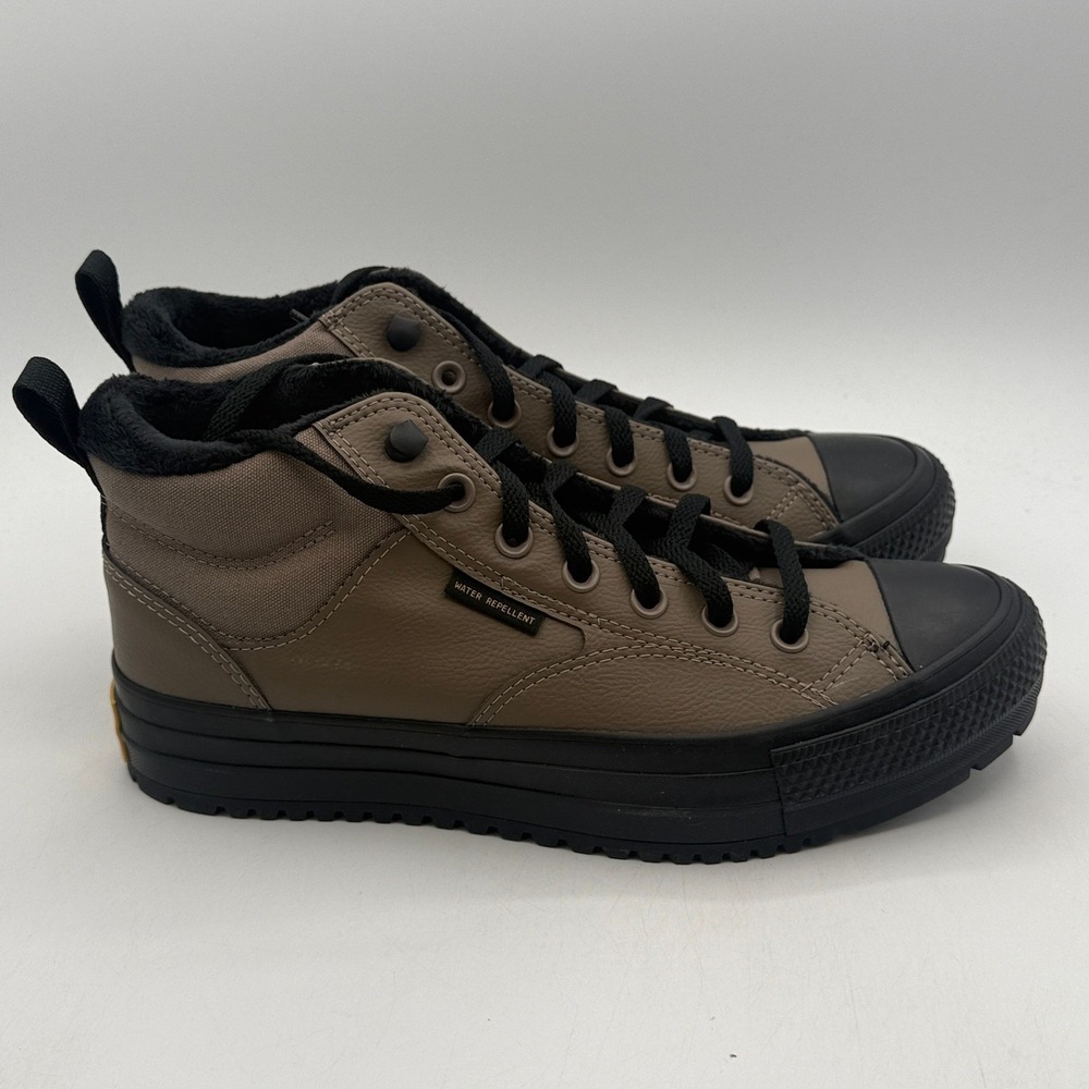 Converse CTAS Malden Street Boot Shoes Mens Size 8.5 Taupe Black Boot A14619C